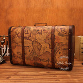 Vintage Suitcase D022 Pack of 1 | Decorative Add-ons | Multicolour